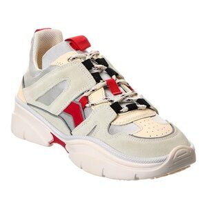 Isabel Marant Kindsay Mesh & Suede Sneaker